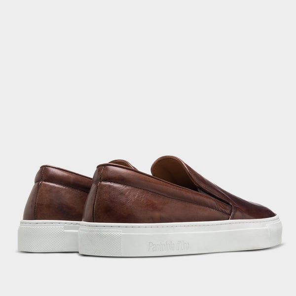 Foro Italico Slip On Leather Sneakers