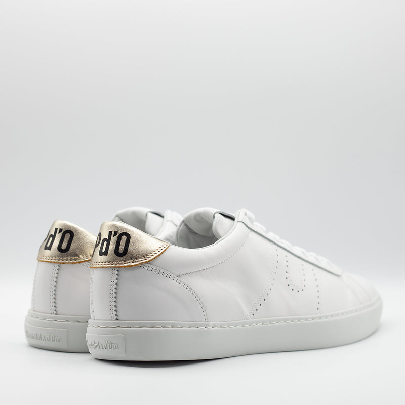 Open Low Leather Sneakers