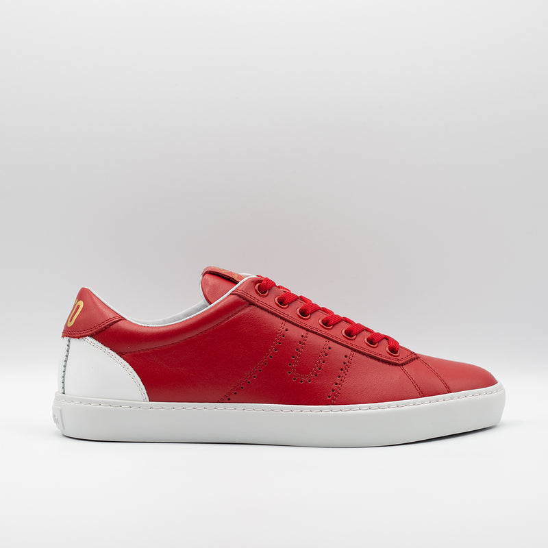 Open Low Leather Sneakers