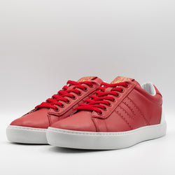 Open Low Leather Sneakers