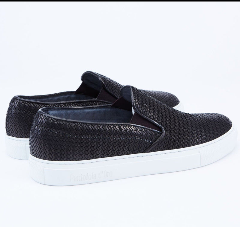 Foro Italico Slip On Leather Sneakers