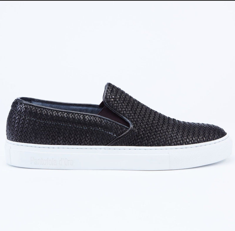 Foro Italico Slip On Leather Sneakers