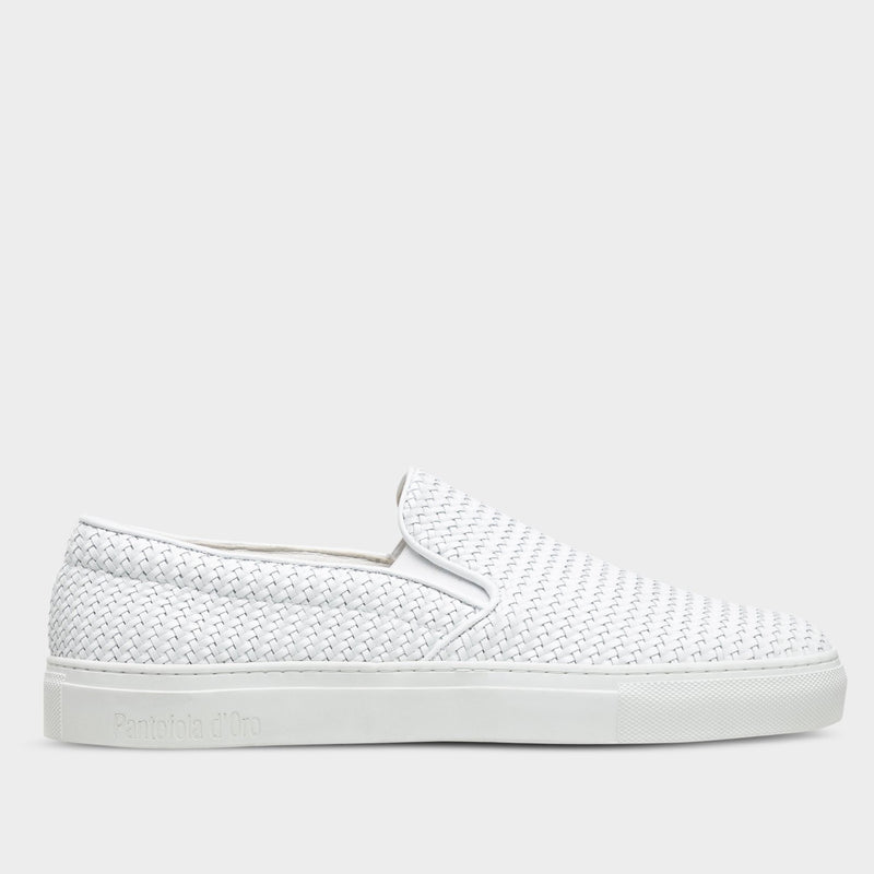 Foro Italico Slip On Leather Sneakers