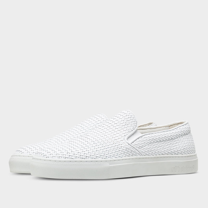 Foro Italico Slip On Leather Sneakers