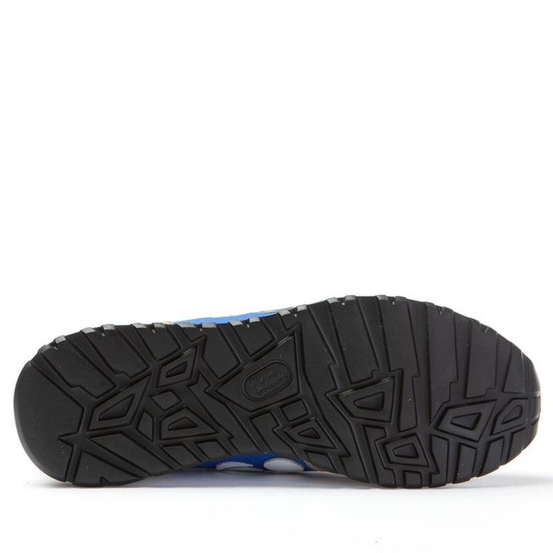 Touring Suede-Trimmed Leather Sneakers