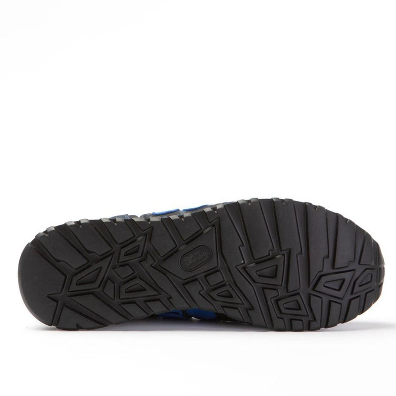 Touring Suede-Trimmed Leather Sneakers